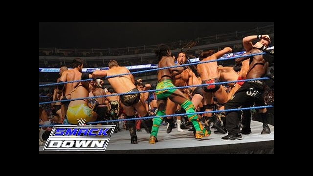 41-Man Battle Royal for a Championship Match of Winner's Choosing: SmackDown