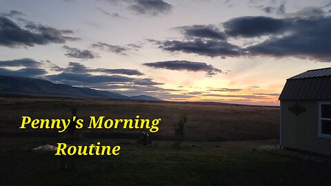 Penny's Morning Routine