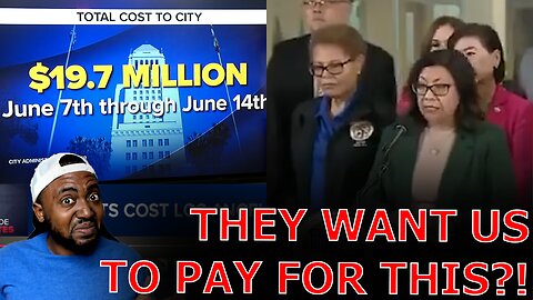 Democrats DEMAND Trump Pay For MILLIONS IN COST AND DAMAGES To LA From No Kings Anti Ice Protests!