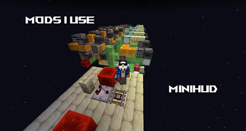 Mods I use in my SMP 1.21.4 : Minihud