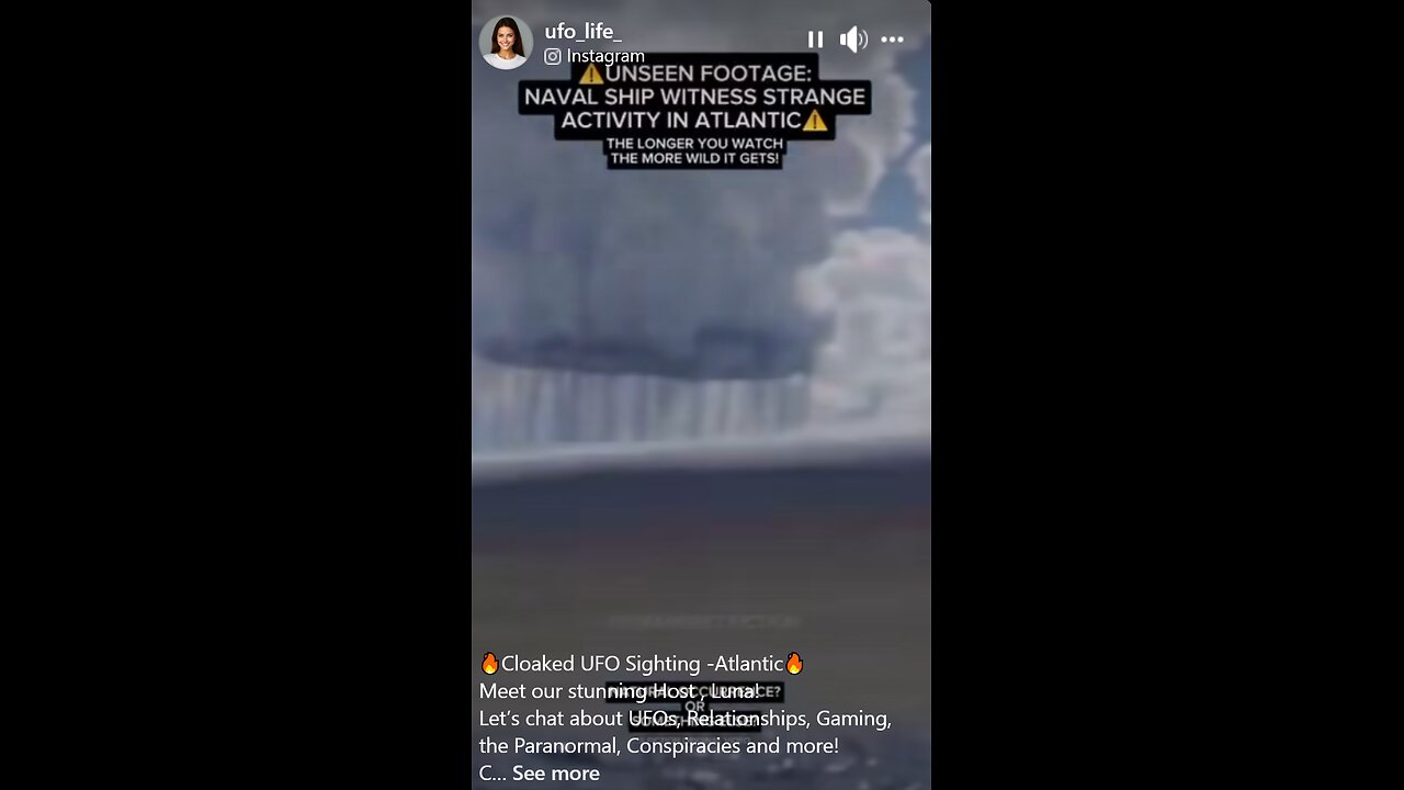 Strange activity in the Atlantic ocean