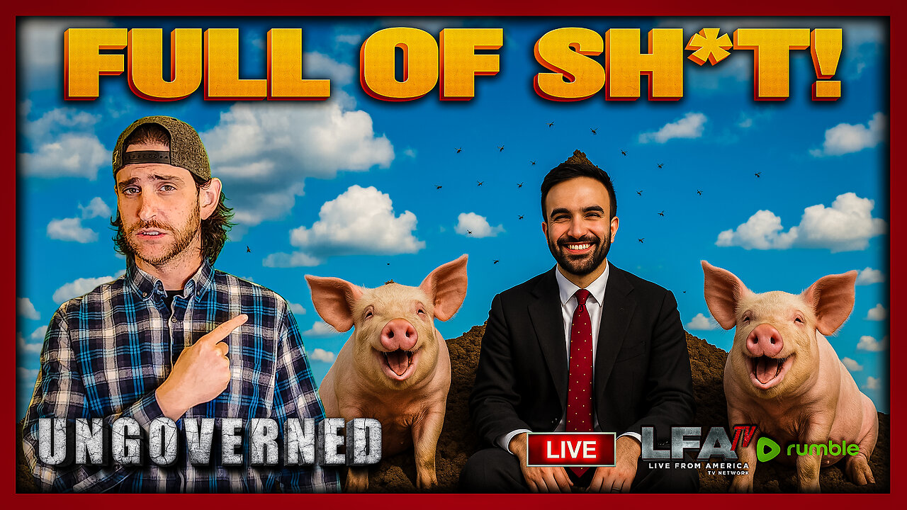 ZOHRAN MAMDANI CAUGHT IN EMBARRASSING LIE! | UNGOVERNED 10.28.25 10AM