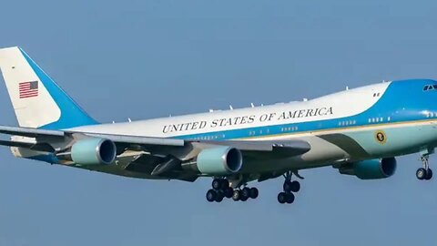 President Trump on Air Force One, headed to Alaska via Dan Scavino Jr.