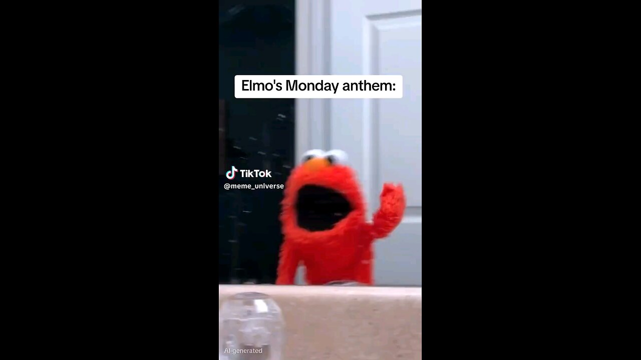 Elmo's Monday song