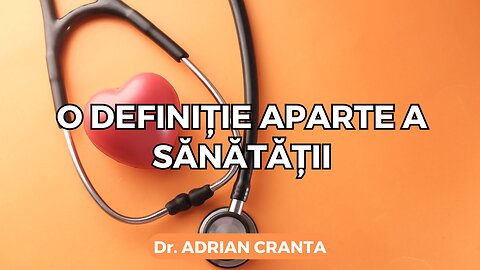 O definiție aparte a sănătății