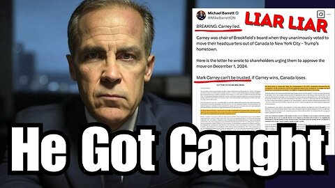 Mark Carney- Brookfield - 50 Billion Off Shore Business Deal