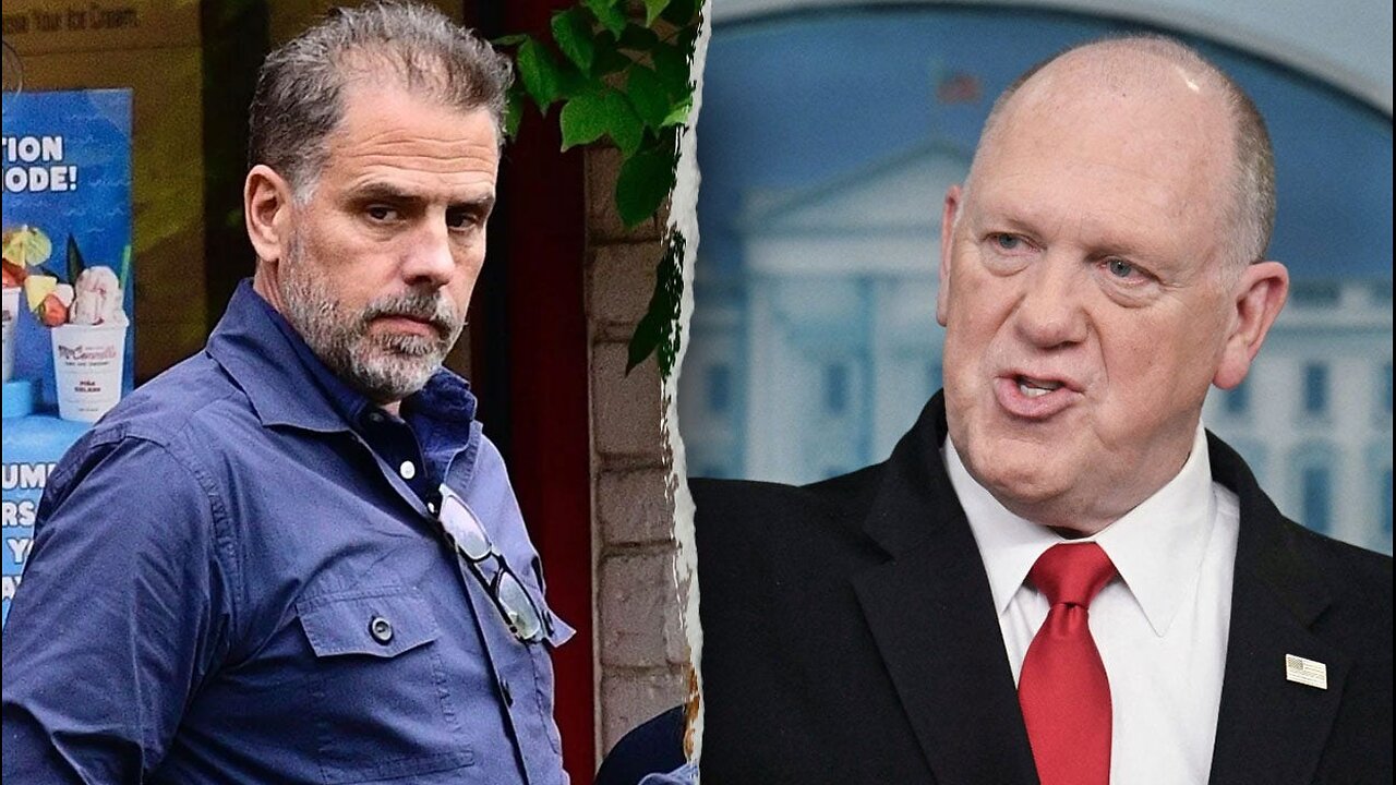 Tom Homan Fires Back at Hunter Biden’s Immigration Tirade. ‘I Don’t Really Care