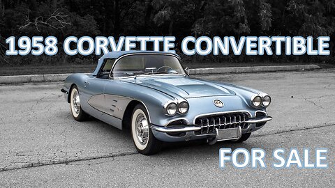 1958 Corvette Convertible for sale by County Corvette
