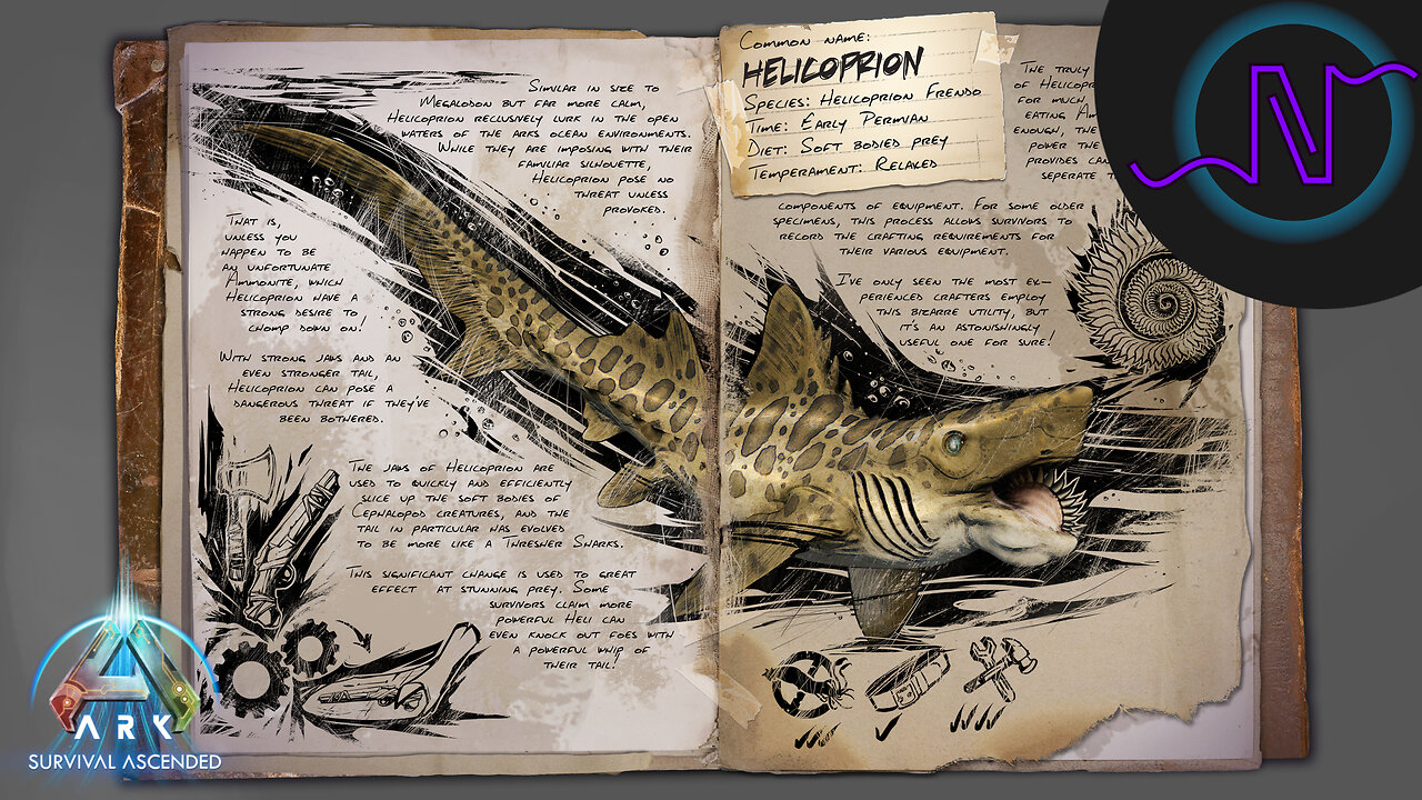 The Helicoprion Dossier! - ARK: Survival Ascended