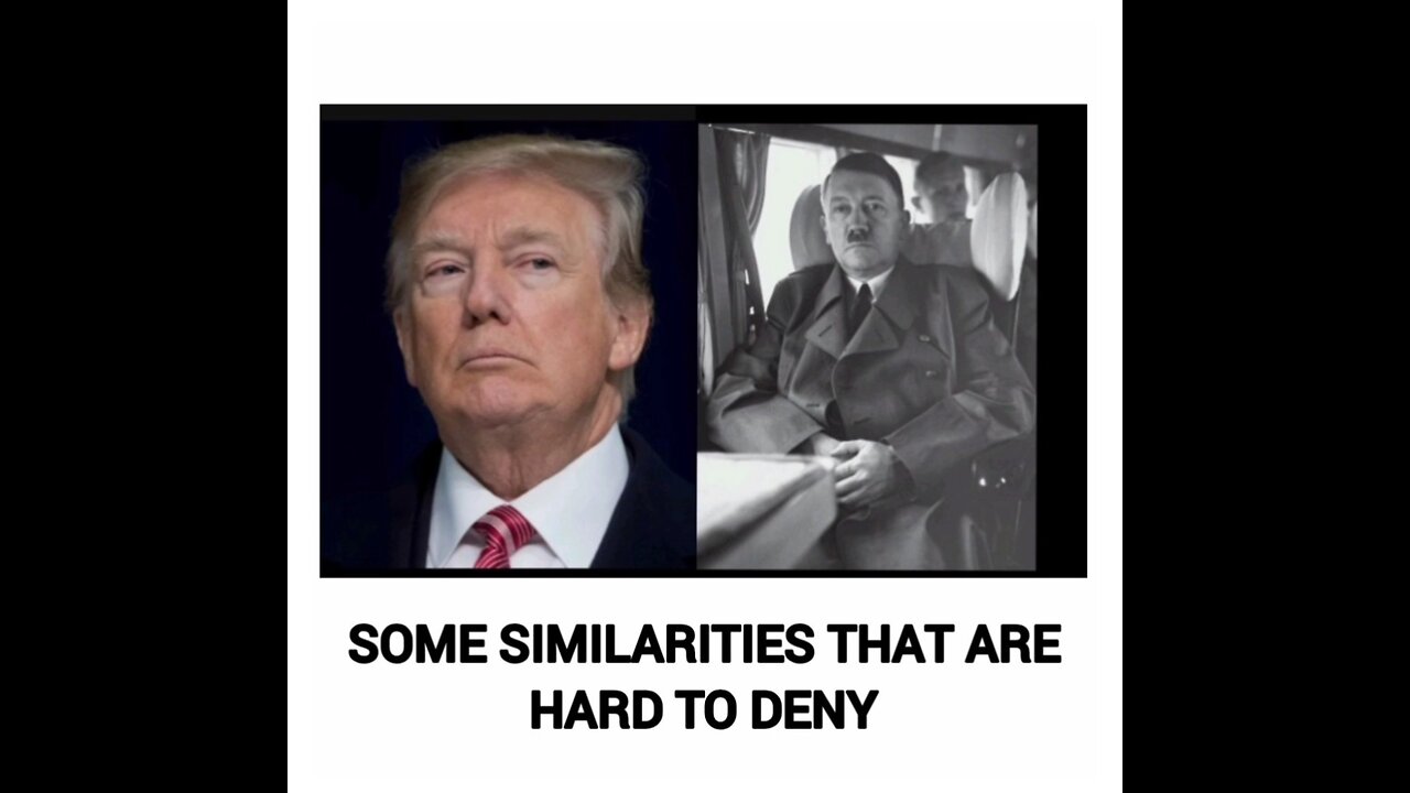 Hitler and Trump