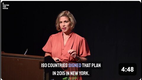 Efrat Fenigson: UN Agenda 2030 is a plan "to tighten control over humanity"
