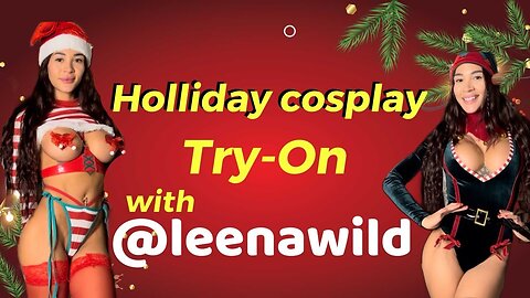 HOT GIRL Holiday Cosplay TRY-ON HAUL