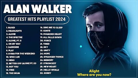 Alan Walker Greatest Hits Playlist 2025 - Alan Walker Remix 2025 - The Best Of Alan Walker