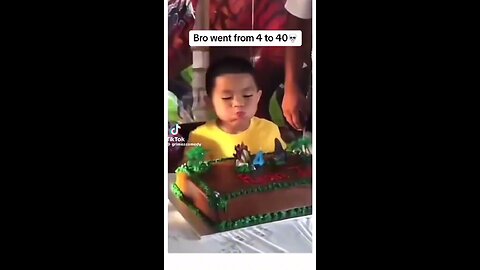 kid have a moustache 🤣