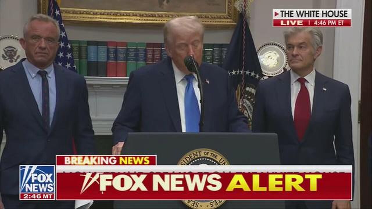 PRESIDENT DONALD JOHN TRUMP JUST SAID THE QUIET PART ⚕ OUT LOUD ABOUT THE AUTISM EPIDEMIC