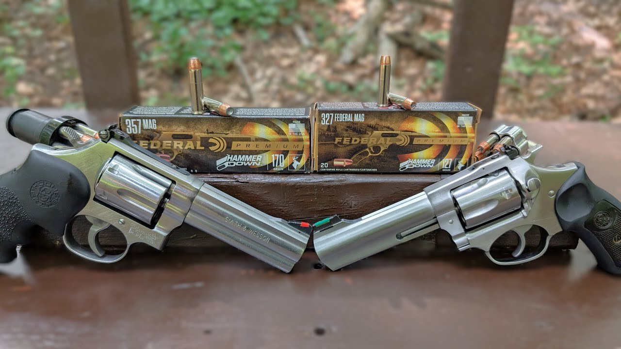 Had to Put the Hammer Down! - On a Ballistic Test - Federal HammerDown .357 Mag VS .327 Federal