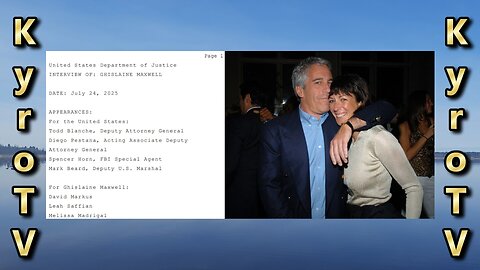 Interview of Ghislaine Maxwell - Day 1 - July 24, 2025 (Swedish subtitles)