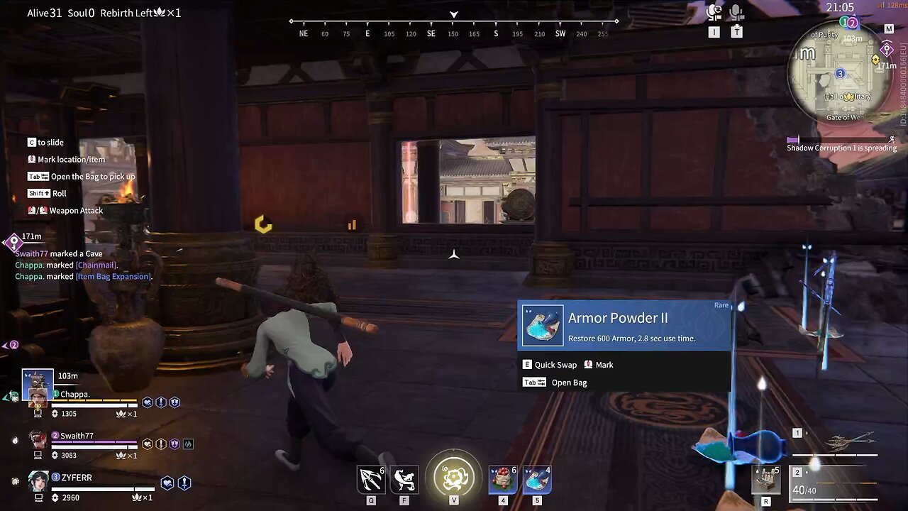 lost my staff in end NARAKA BLADEPOINT