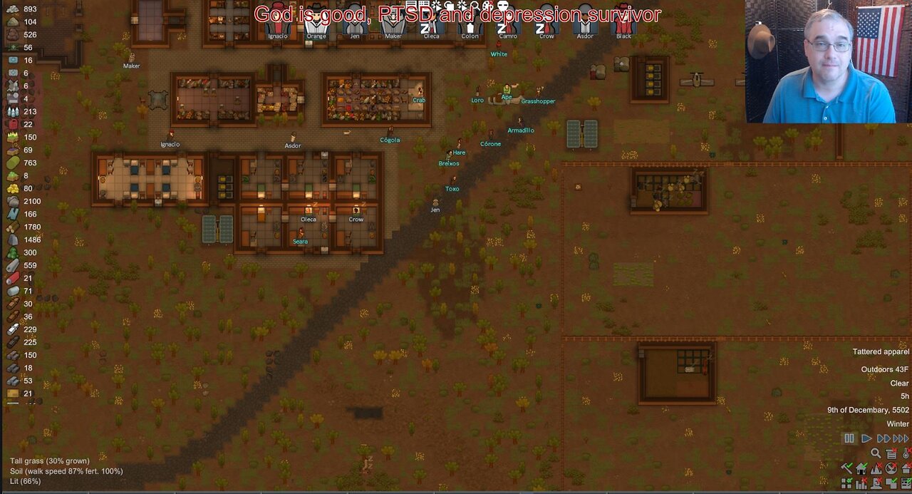 Rimworld, base and population is expanding!!