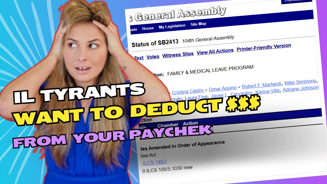 IL Tyrants want to deduct more from your paycheck