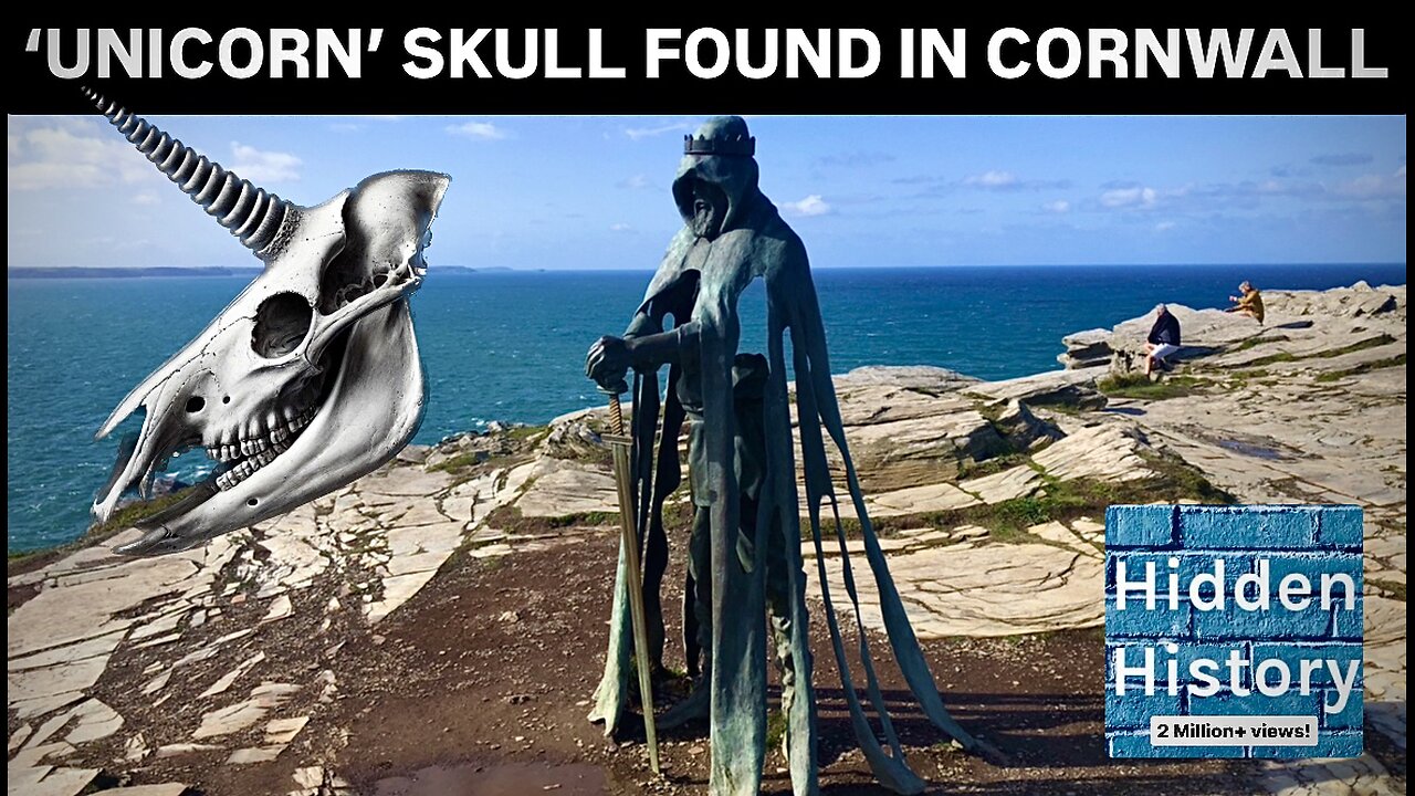 ‘Unicorn skull’ found near ‘King Arthur’s castle’ in Cornwall evokes historic forgery in Germany
