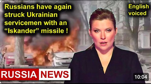 DENAZIFIED - Russians have again hit a building with NATO officers with an Iskander missile!