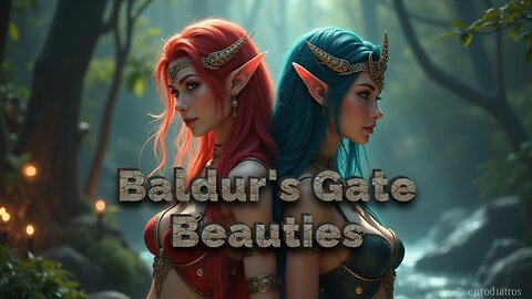 Baldur's Gate Beauties // With BAG!