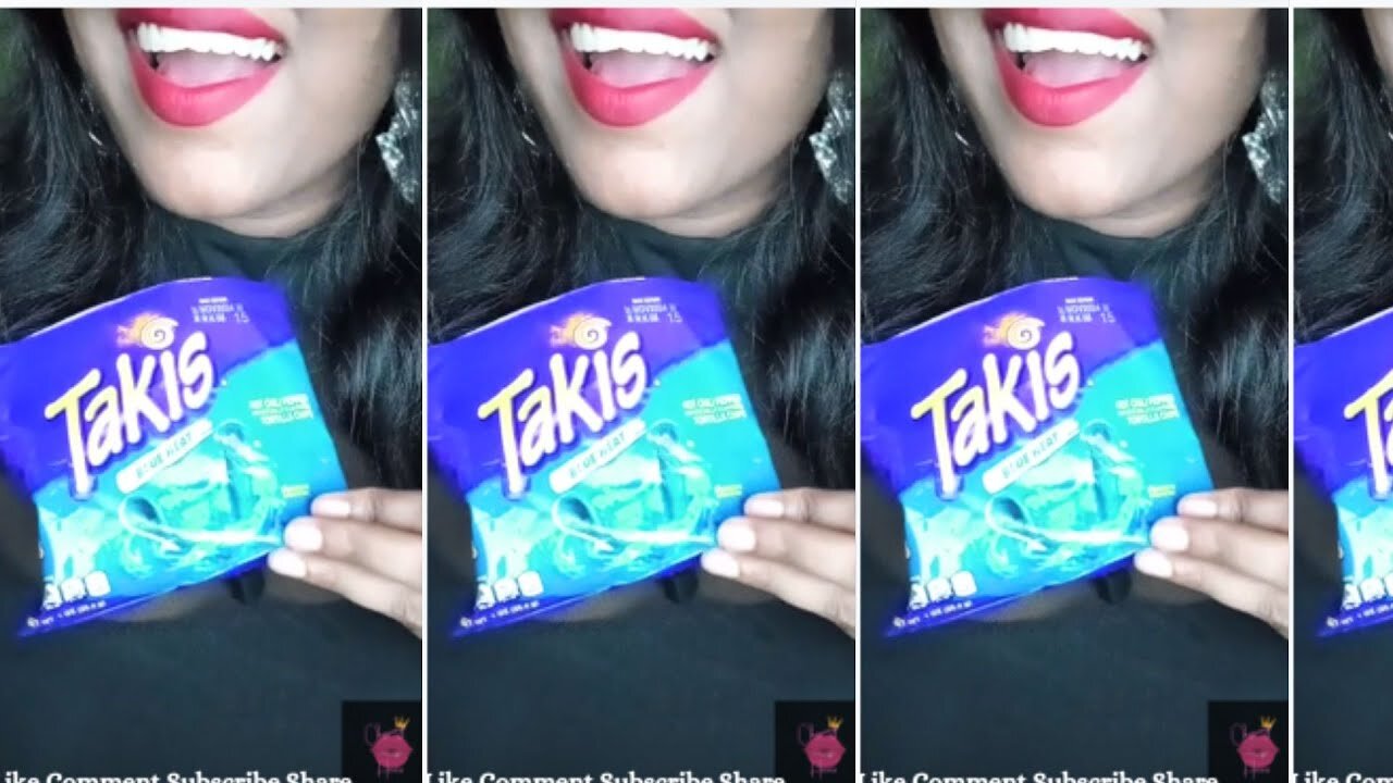 Takis Chewing and Eating