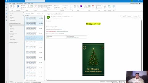 Send Bulk emails using word and outlook - Arabic - 16-12-2025