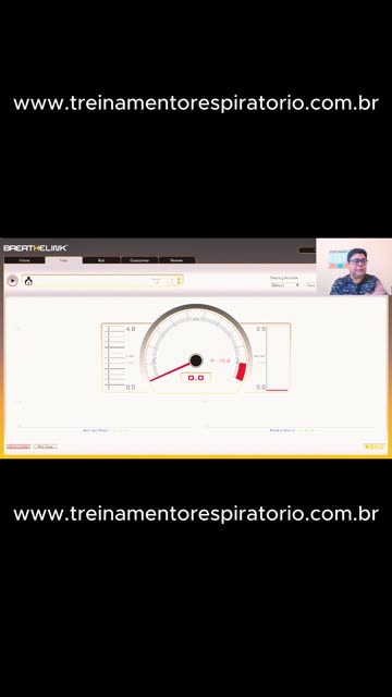Treino com o powerbreathe