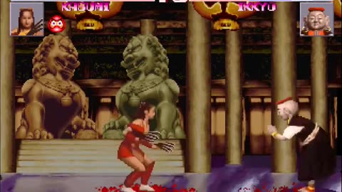 Blood Warrior Kasumi Default Settings Fight 4