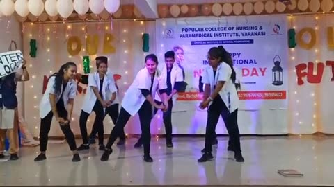 Breaking: Medical Dance by B.Sc. Nursing I Year on International Nurses day 2023