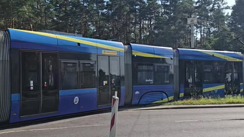 Zerwana sieć trakcyjna przy pętli tramwajowej Olimpijska [Short]