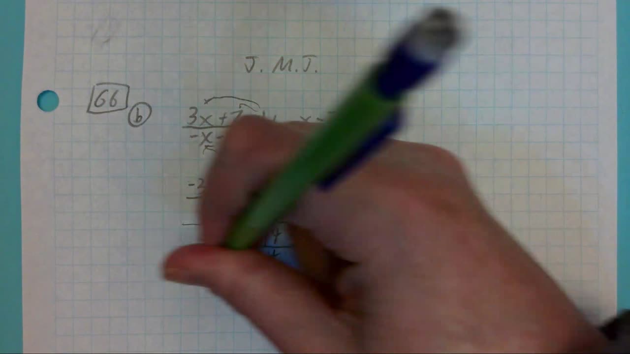 Saxon Algebra 2 Lesson 66 (b)