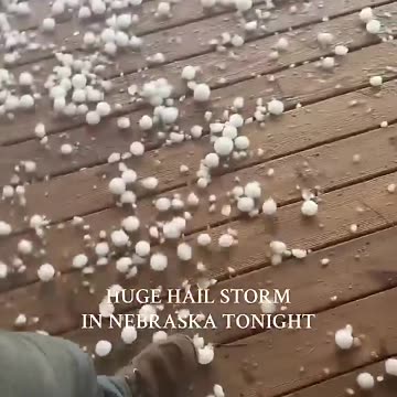 IN A GRAND SOLAR MINIMUM THE HAILSTONES ARE GOING TO GET EVEN BIGGER NEXT DECADES