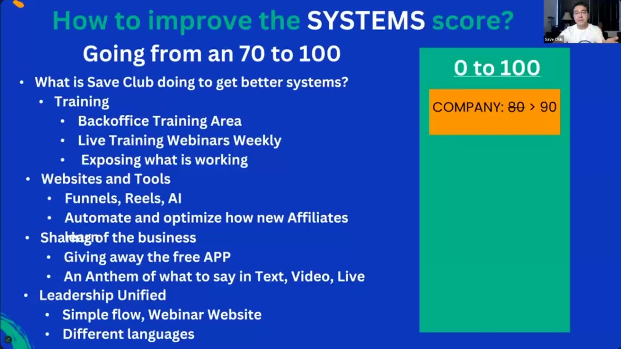 SAVE CLUB (must see) CEO APPROACH & AMAZING NEW FREE APP + VIDEO FUNNELS - TOP TEAM ROB BUSER