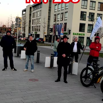 💥Nationalhymne 💥 Mahnwache Nr. 255 in Schwäbisch Gmünd am 01.04.2025 💥