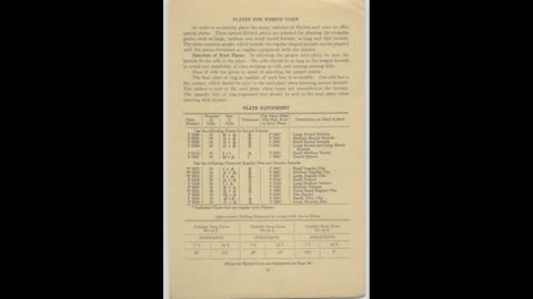 1940 Case DCB4CR and CCB4CR check row planter operating instructions DC1261 400540