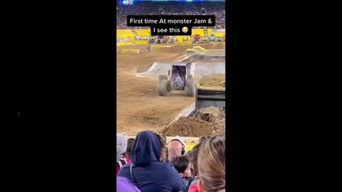 What man would enjoy this at their first Monster Jam?