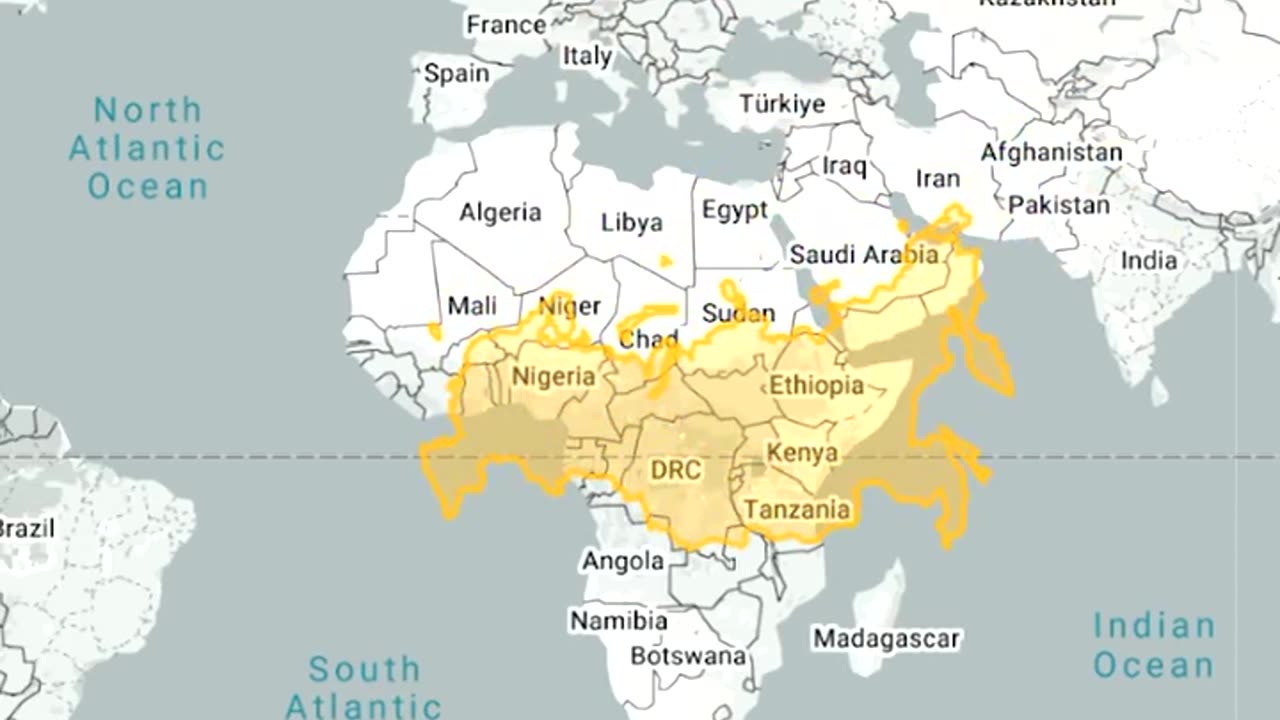The true size of countries