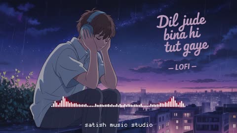Dil Jude Bina Hi Tut Gaye Lo-fi - Satish Music Studio #youtube #lofi #lofisongs #songs