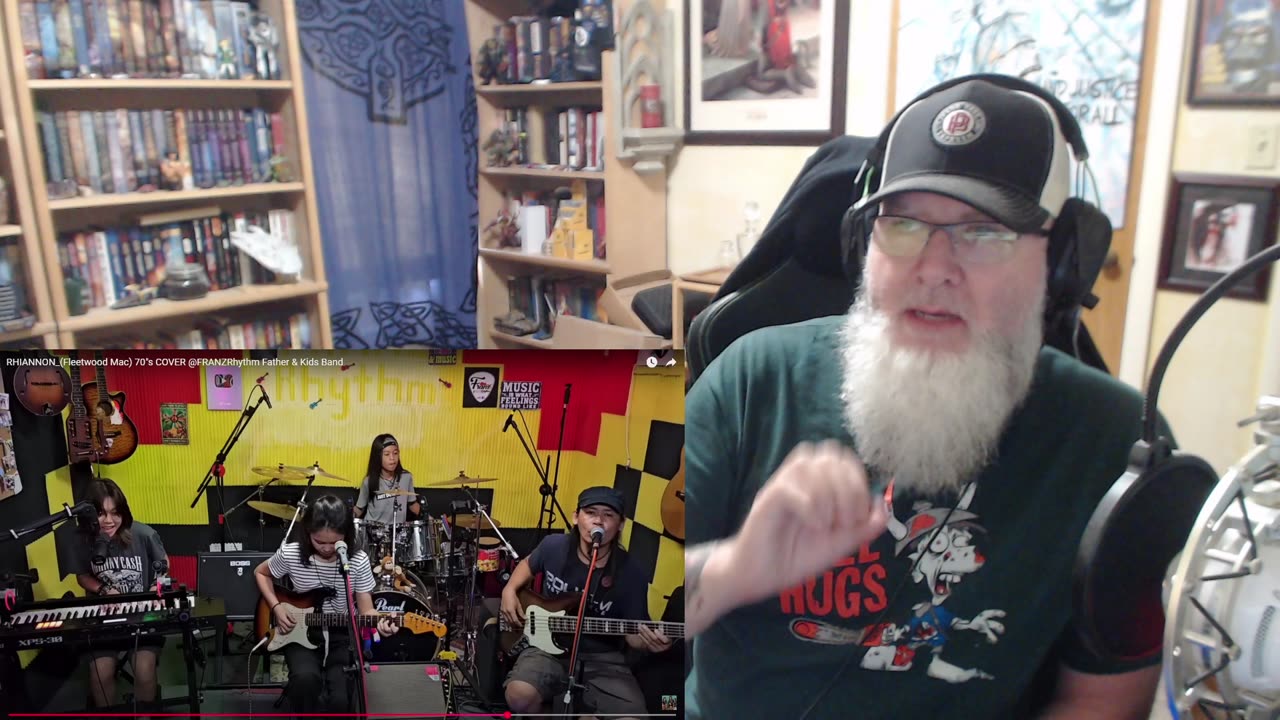First Time Reacting to Franz Rhythm Covering Rhiannon from Fleetwood Mac
