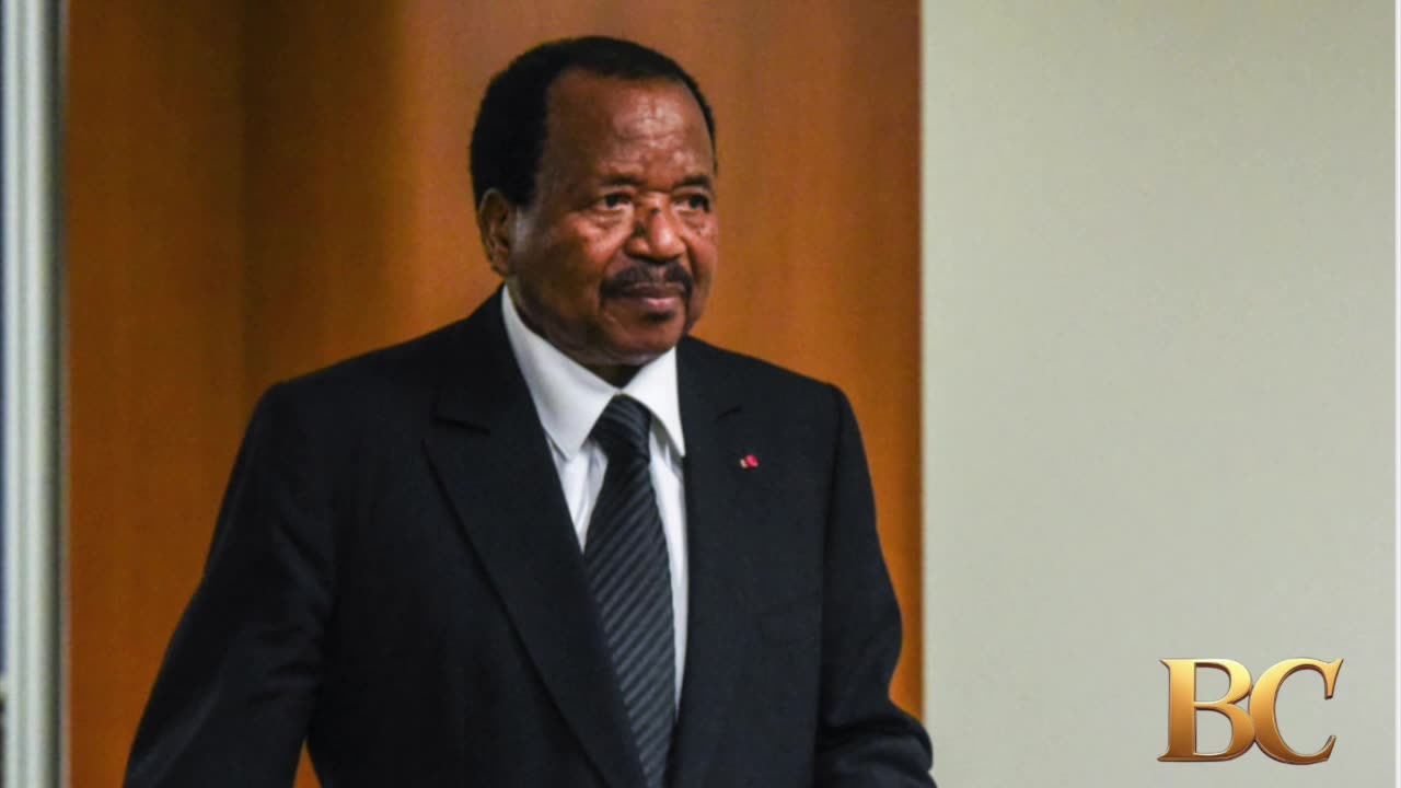Cameroon’s Paul Biya, 92, says he will seek eighth presidential term