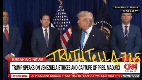 PRESIDENT TRUMP AFTER ORDERING WAR STRIKES IN VENEZUELA BY LAND, SEA, & AIR SAYS WE WILL RUN IT MOVING FORWARD & WE ARE TAKING OVER THEIR ENTIRE OIL INDUSTRY & THE EARTH THAT CONTAINS IT!