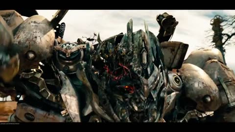 Sentinel Prime & Megatron Africa Scene - Transformers Dark Of The Moon Movie Clip