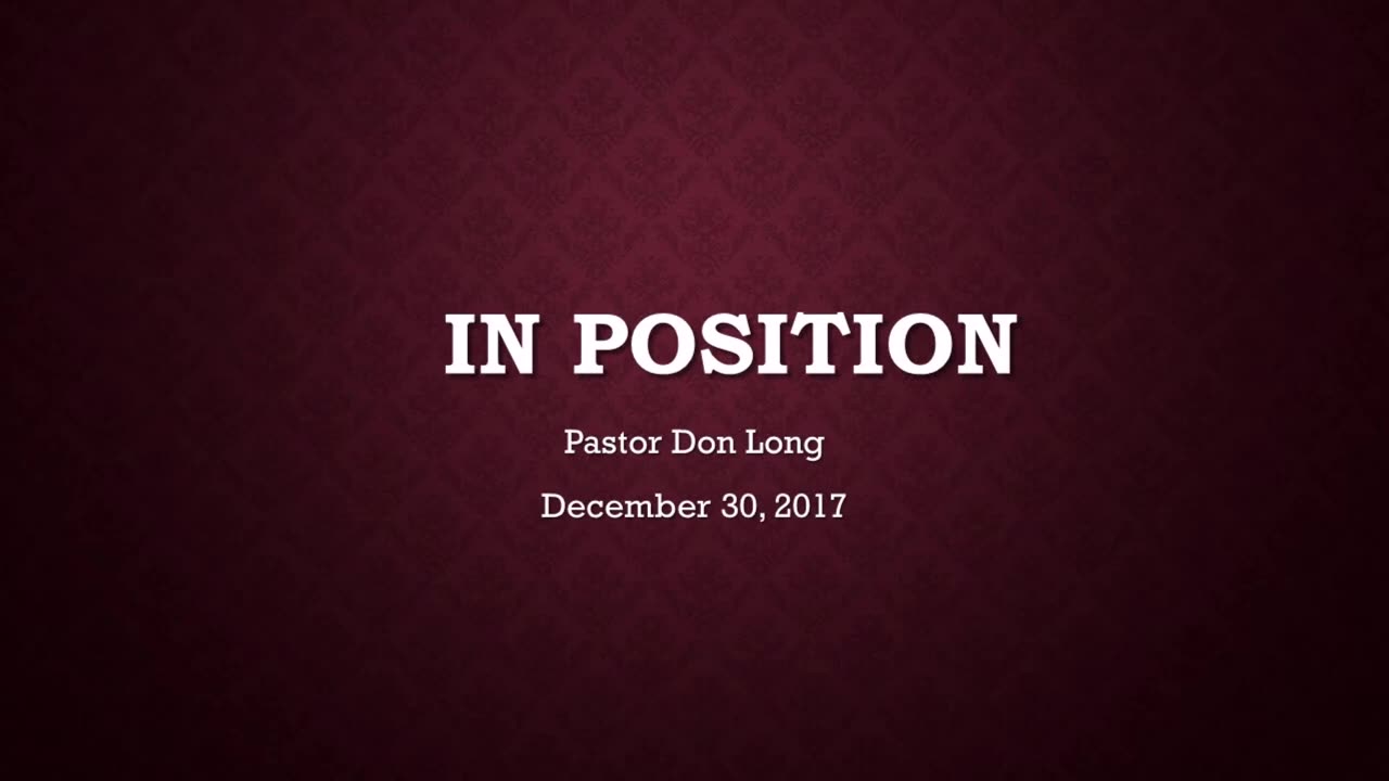In Position (December 30, 2017)