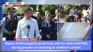 Mayor of Minneapolis Jacob Frey: "We have more guns in this country than people."