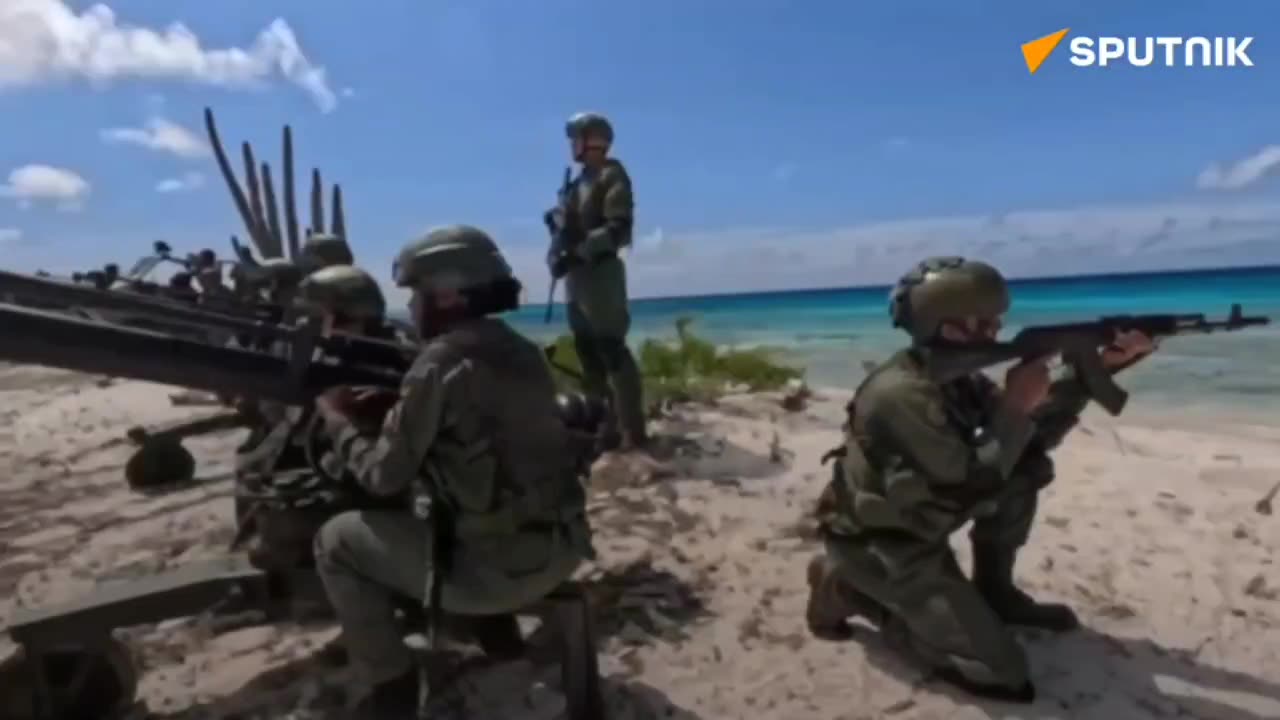 L'esercito venezuelano esercitazioni su larga scala per respingere un'invasione straniera.