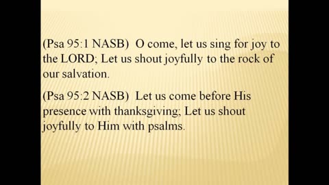 Psalms 92 – 96 – Why do things happen the way they happen? 2023