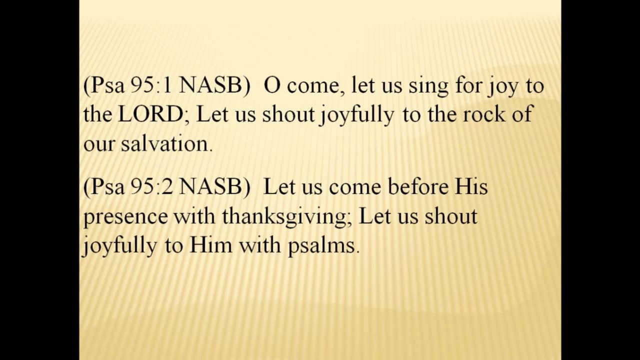 Psalms 92 – 96 – Why do things happen the way they happen? 2023